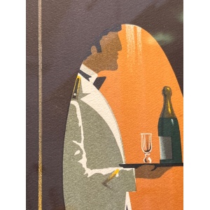 Pierre Félix Masseau, Orient Express Lithograph