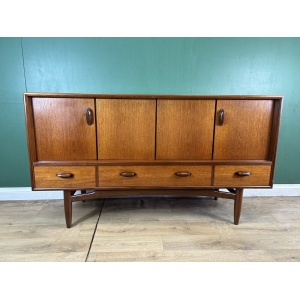 Retro Vintage Mid Century Teak G Plan Brasilia Sideboard-Courier