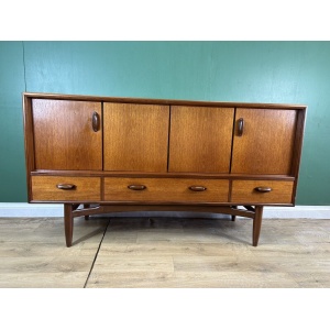 Retro Vintage Mid Century Teak G Plan Brasilia Sideboard-Courier