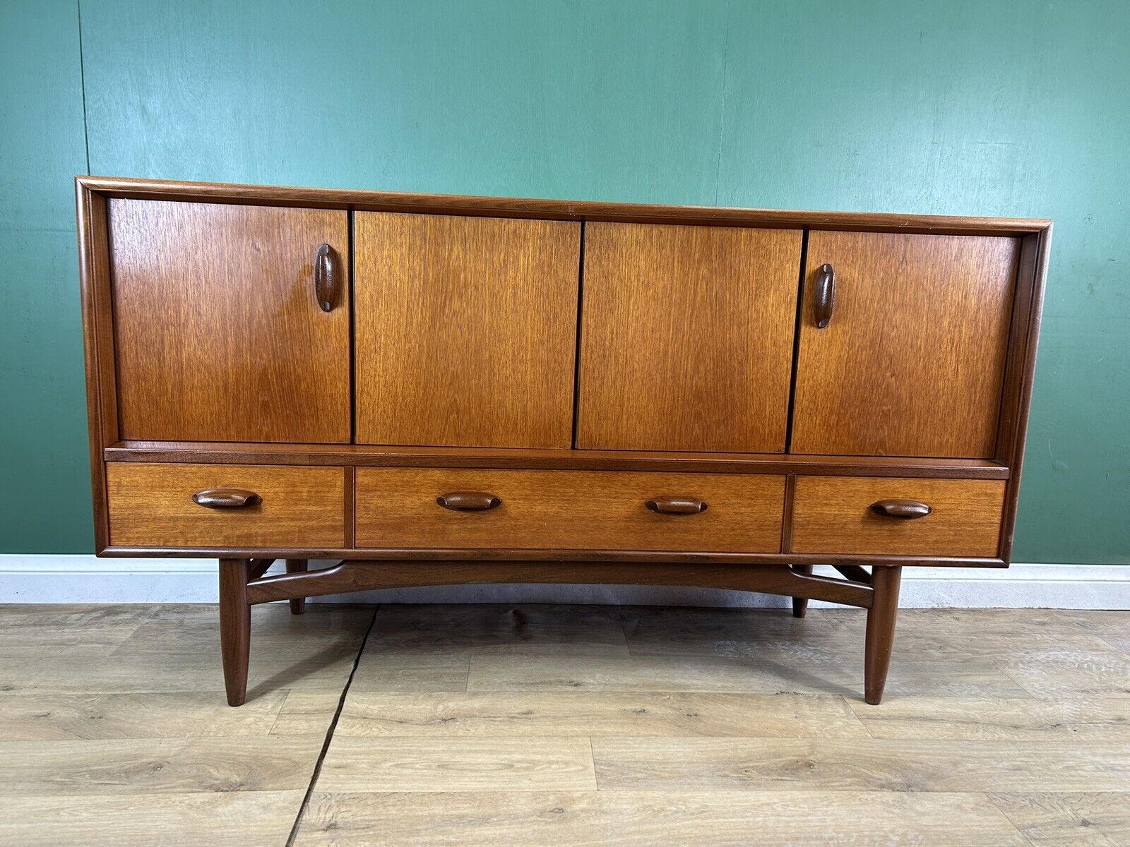Retro Vintage Mid Century Teak G Plan Brasilia Sideboard-Courier