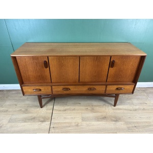 Retro Vintage Mid Century Teak G Plan Brasilia Sideboard-Courier