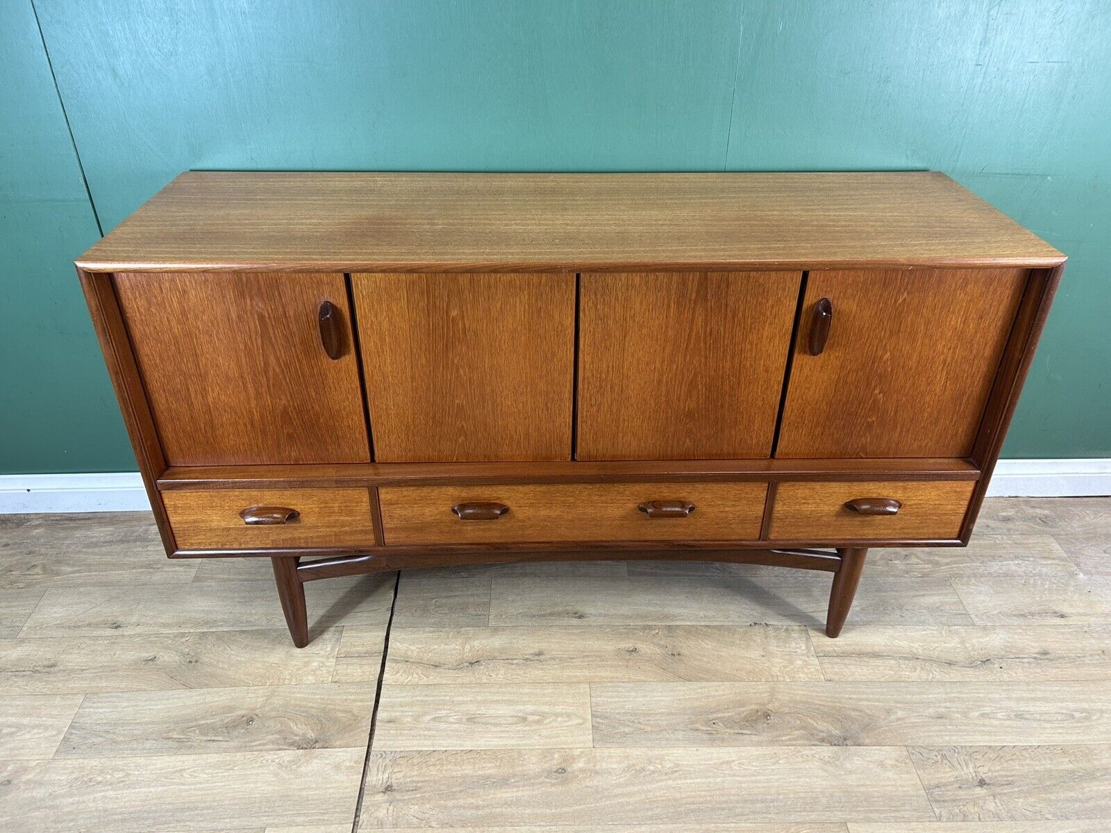 Retro Vintage Mid Century Teak G Plan Brasilia Sideboard-Courier