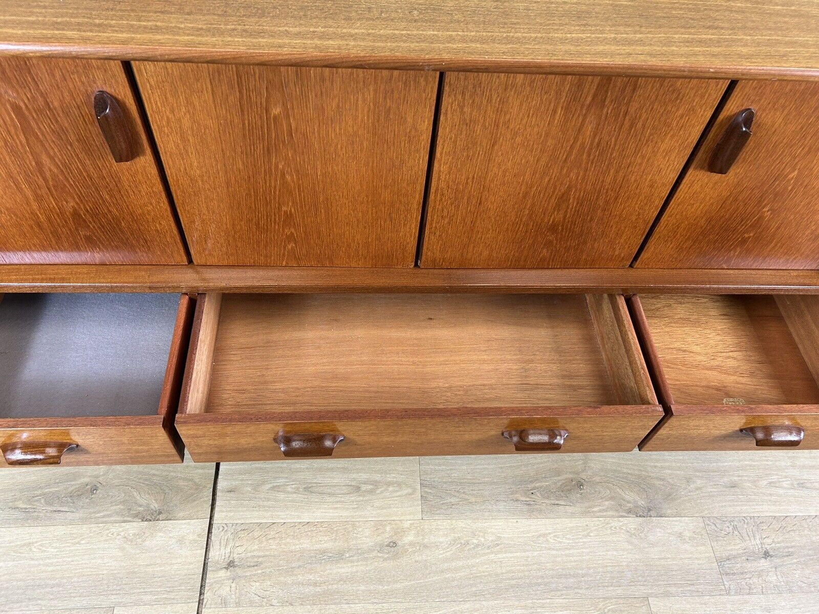 Retro Vintage Mid Century Teak G Plan Brasilia Sideboard-Courier