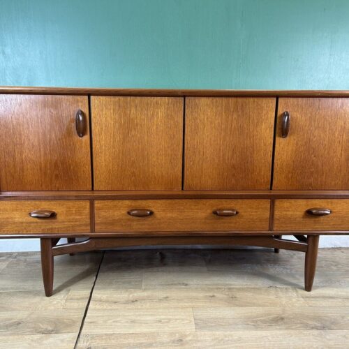 Retro Vintage Mid Century Teak G Plan Brasilia Sideboard-Courier