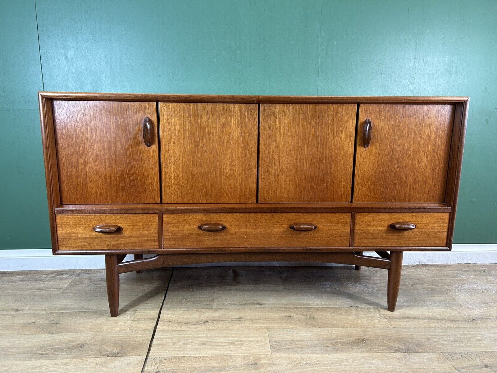Retro Vintage Mid Century Teak G Plan Brasilia Sideboard-Courier