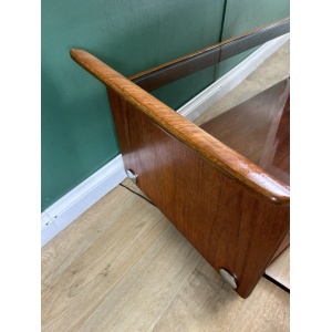 Retro Vintage Mid Century Teak G Plan Tulip Coffee Table-courier