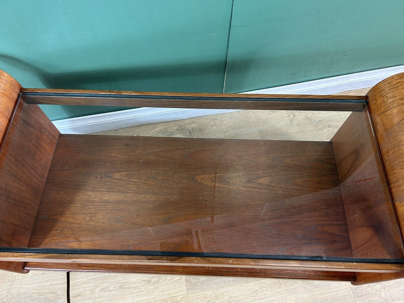 Retro Vintage Mid Century Teak G Plan Tulip Coffee Table-courier