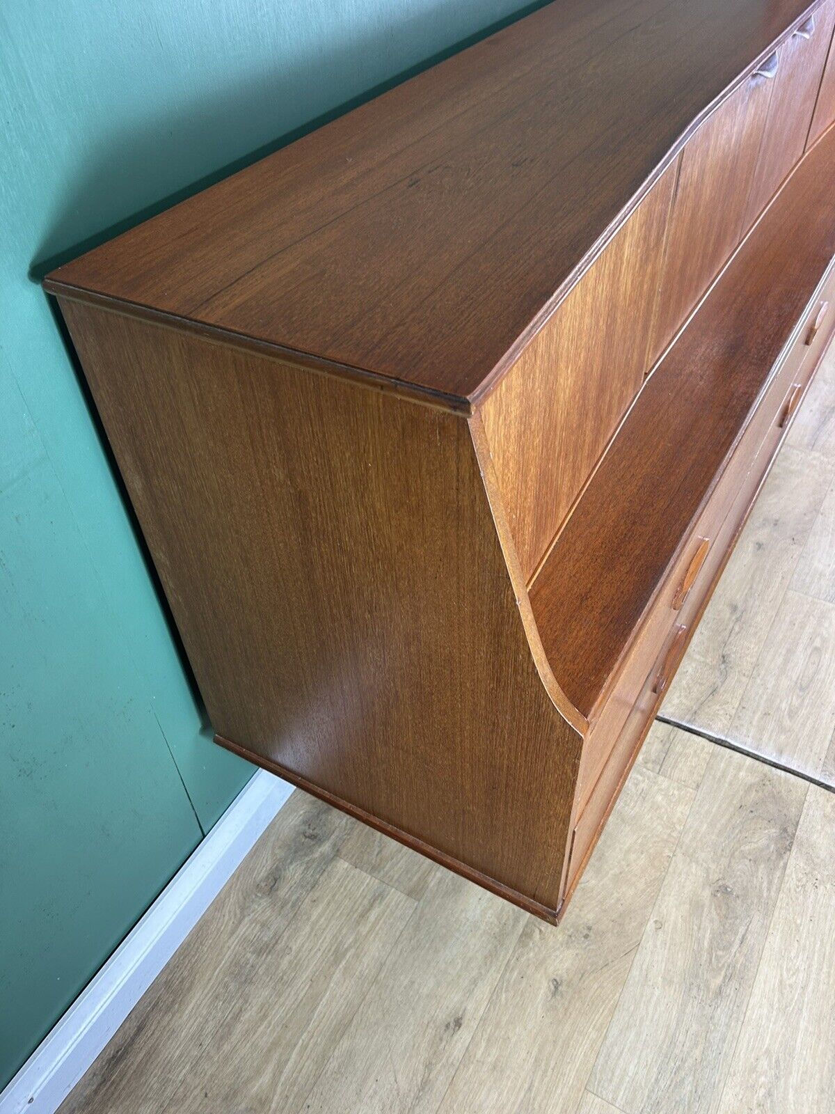 Retro Vintage Mid Century Teak Sideboard By Portwood Furniture-Courier