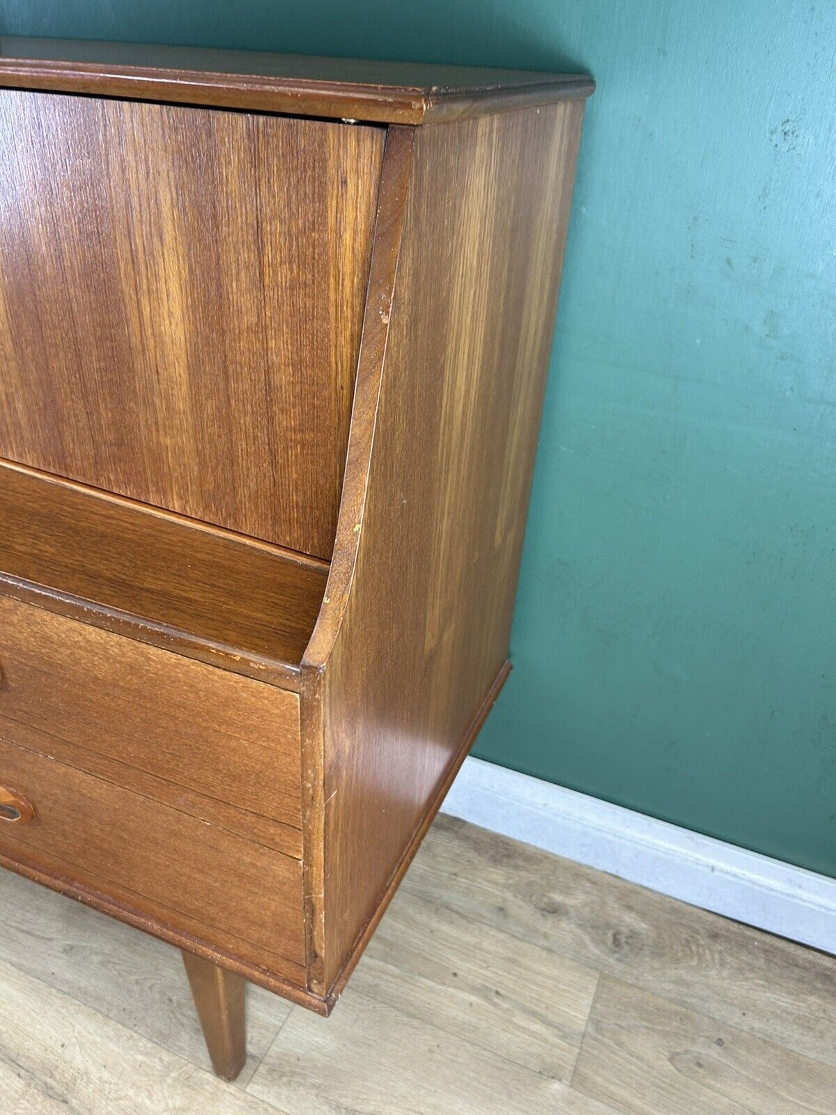 Retro Vintage Mid Century Teak Sideboard By Portwood Furniture-Courier