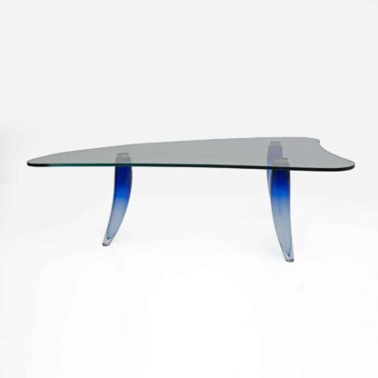 Produced by Seguso Modern Murano Glass Coffee Table for Roche Bobois, 1990s - Image 3