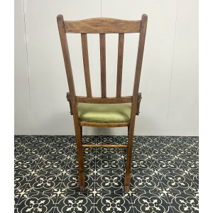 Victorian Oak Rocking Chair, Antique Wooden Furniture, Period Home, Interior