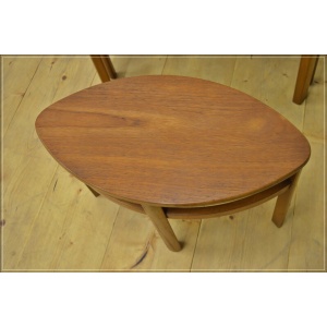 vintage coffee table teak Nathan nest of tables mid century danish DELIVERY