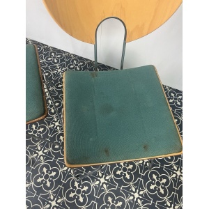 Vintage German Designer Mikado Dining Chairs By Walter Leeman For Kusch + Co