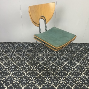 Vintage German Designer Mikado Dining Chairs By Walter Leeman For Kusch + Co