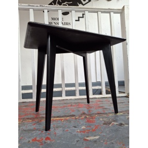1960s Lacquered & Ebonised Swedish Coffee Table. Vintage/Retro/Mid Century