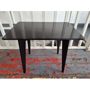 1960s Lacquered & Ebonised Swedish Coffee Table. Vintage/Retro/Mid Century
