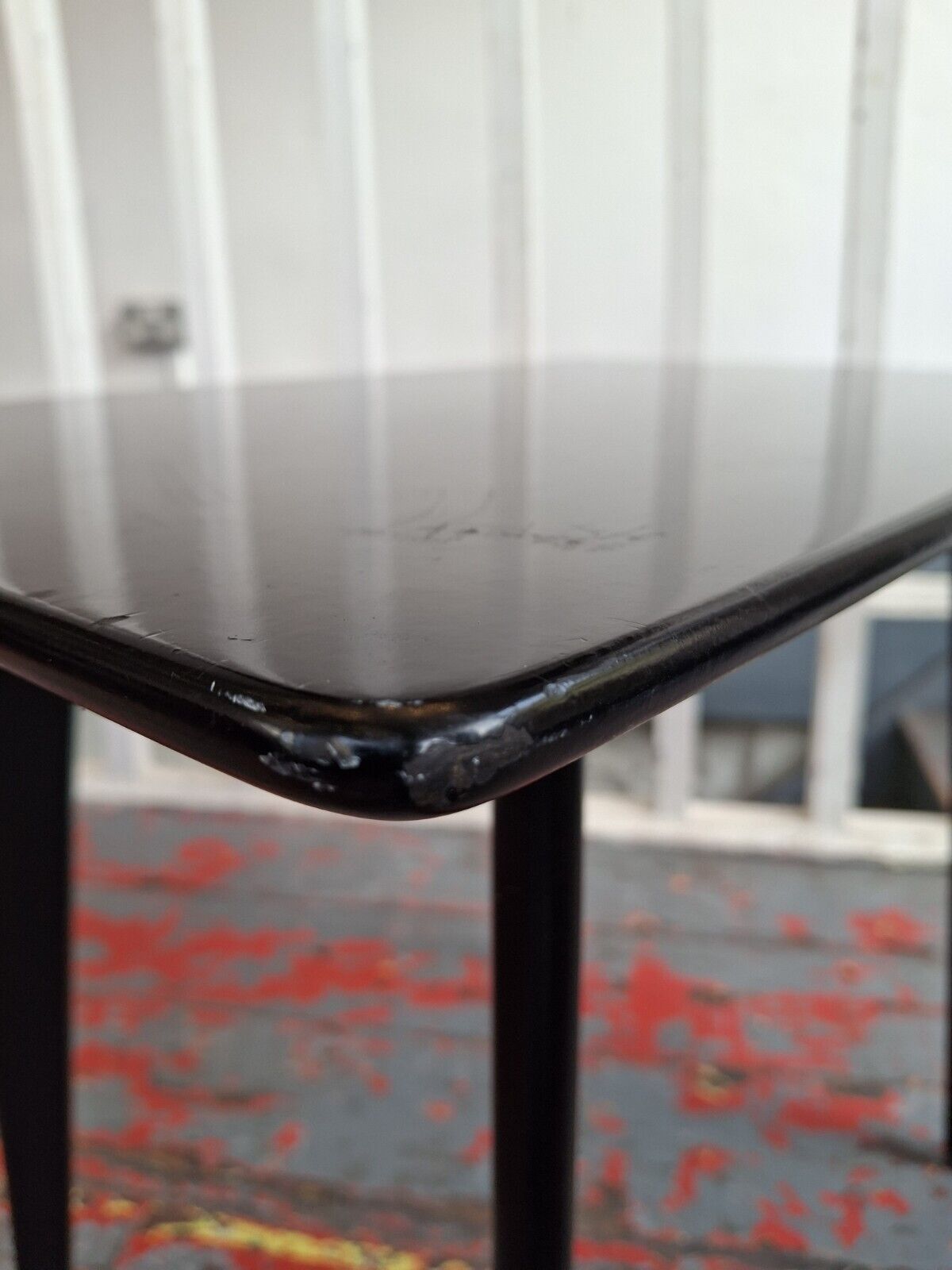 1960s Lacquered & Ebonised Swedish Coffee Table. Vintage/Retro/Mid Century