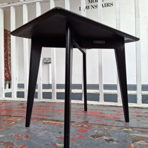 1960s Lacquered & Ebonised Swedish Coffee Table. Vintage/Retro/Mid Century