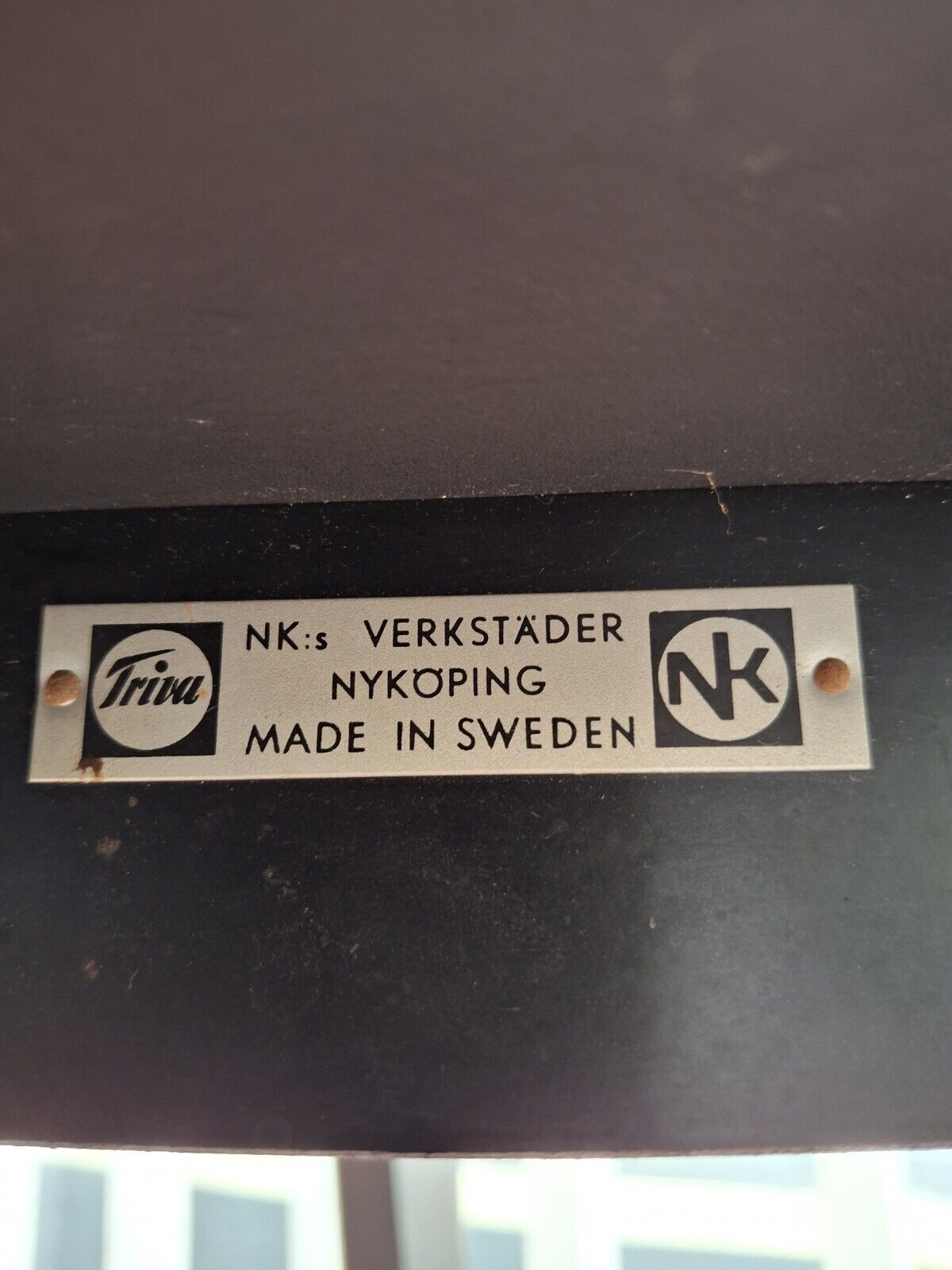 1960s Lacquered & Ebonised Swedish Coffee Table. Vintage/Retro/Mid Century