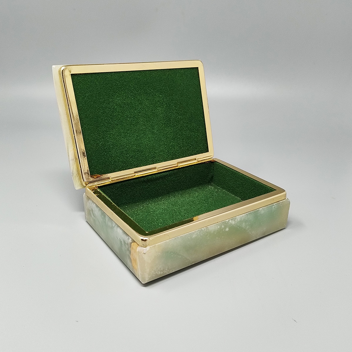 1960s Astonishing Box in Onyx. Made in Italy