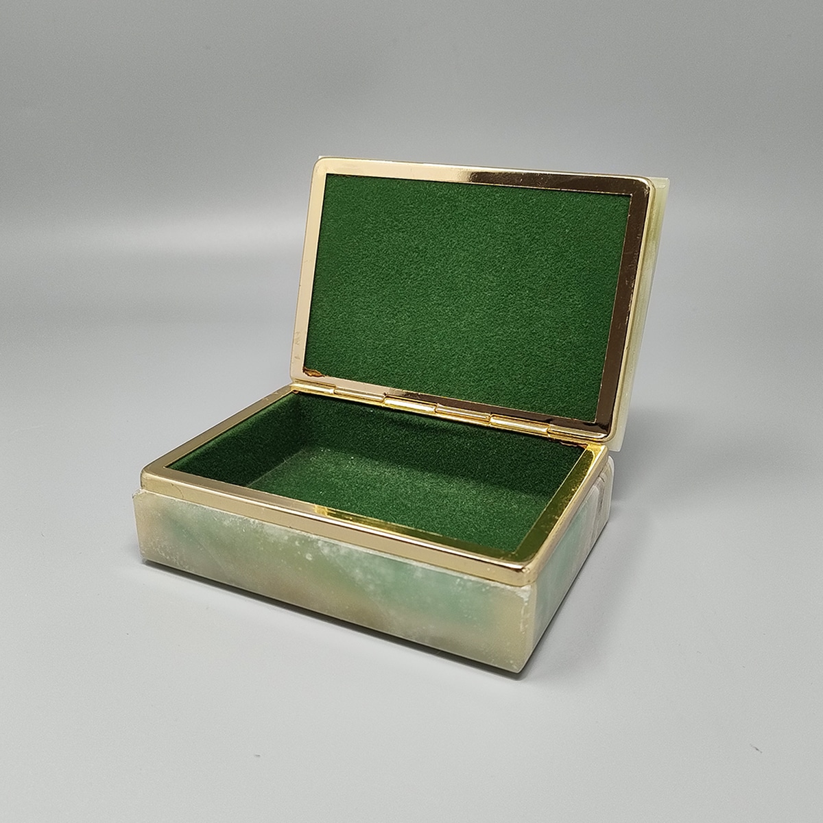 1960s Astonishing Box in Onyx. Made in Italy