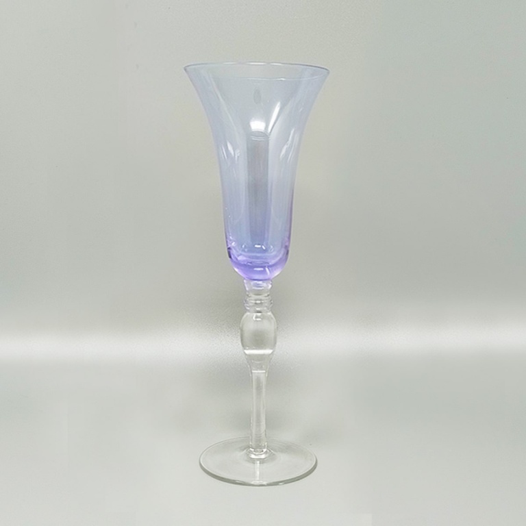 1960s Astonishing Set of Six Murano Glasses. Made in Italy - Image 9