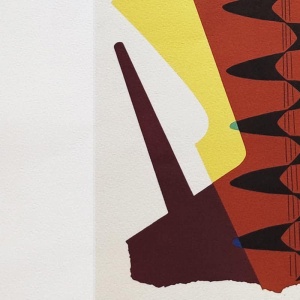 1970s Gorgeous Man Ray "The Meeting" Limited Edition Lithograph