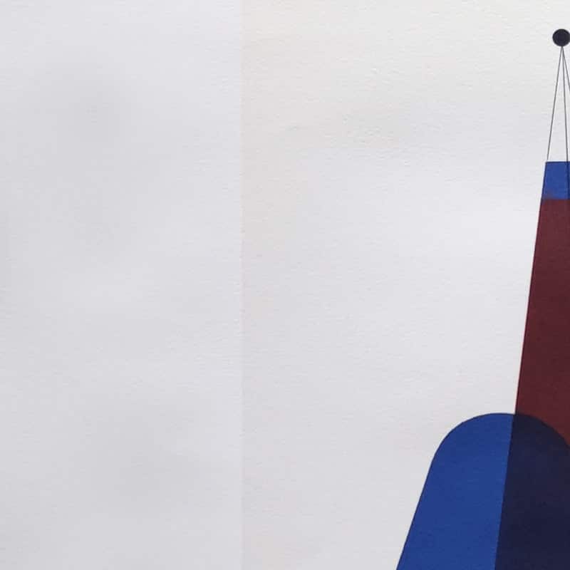 1970s Stunning Man Ray "Long Distance" Limited Edition Lithograph