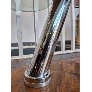 1970's Rosewood, Chrome & Glass Coffee Table. Vintage/Designer/Mid Century.