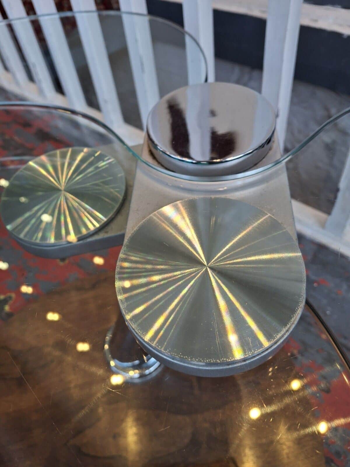 1970's Rosewood, Chrome & Glass Coffee Table. Vintage/Designer/Mid Century.