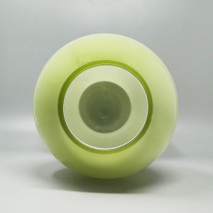 1970s Space Age Green Vase in Murano Glass. Made in Italy