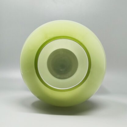 1970s Space Age Green Vase in Murano Glass. Made in Italy - Image 7