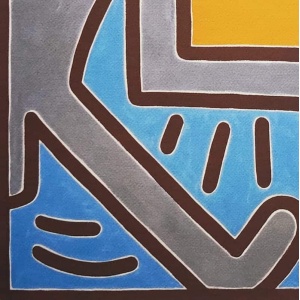 1990s Gorgeous Keith Haring Limited Edition Lithograph