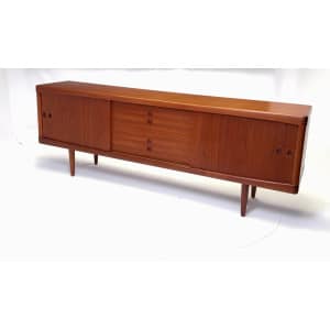 Mid Century Danish Teak Sideboard By H W Klien For Bramin