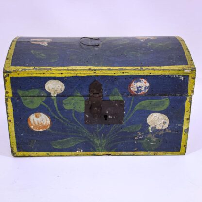 Early 19th Century Scandinavian Painted Box - Image 3