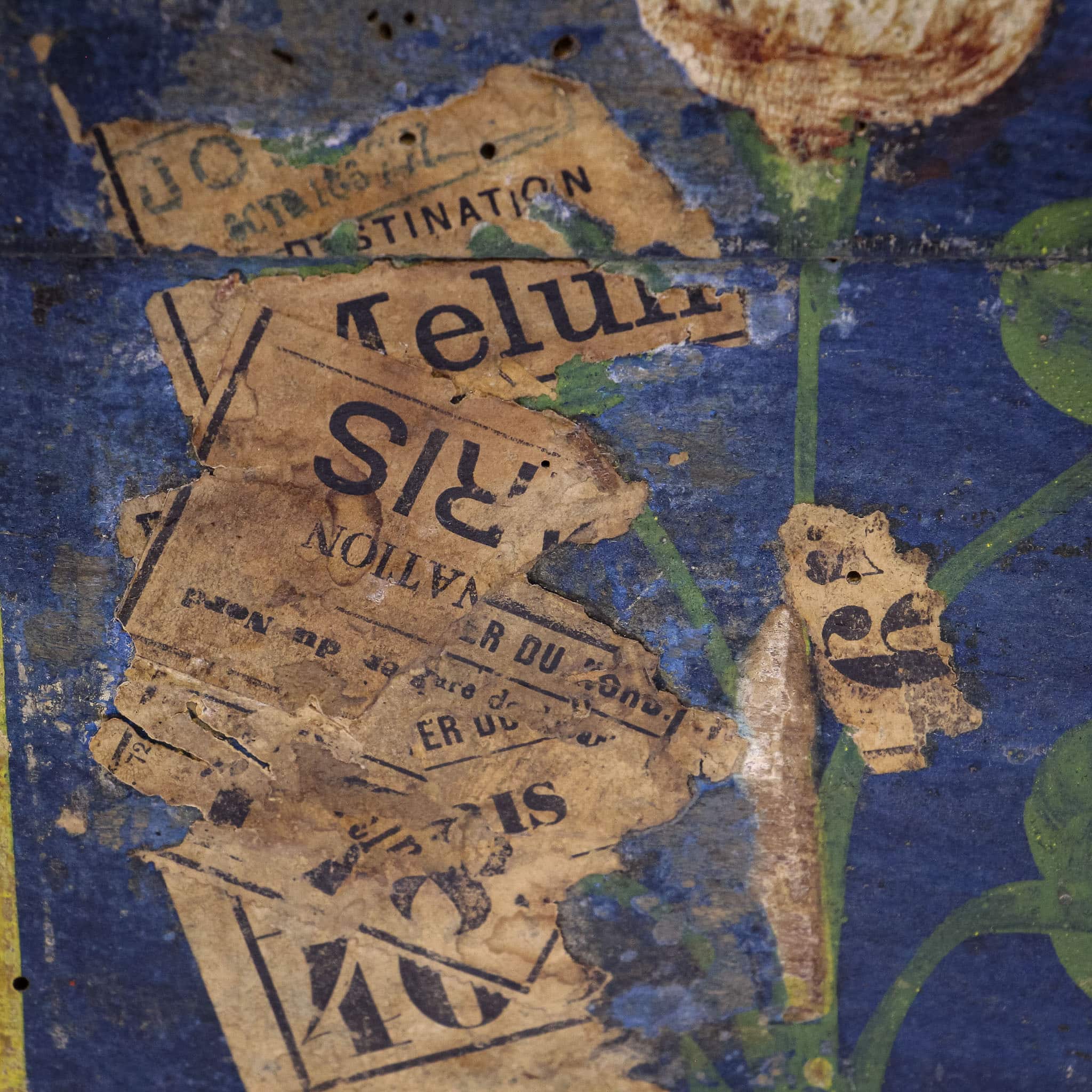 Early 19th Century Scandinavian Painted Box