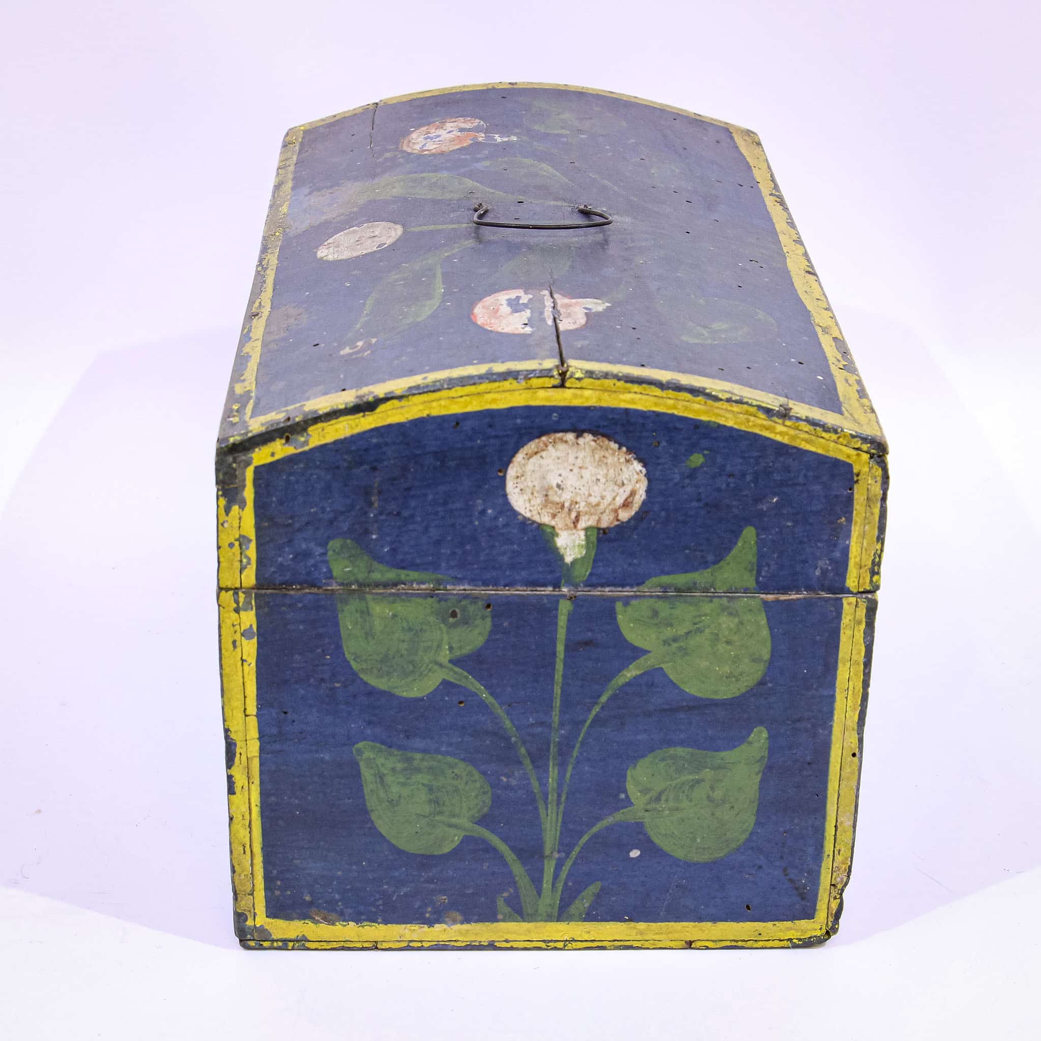 Early 19th Century Scandinavian Painted Box