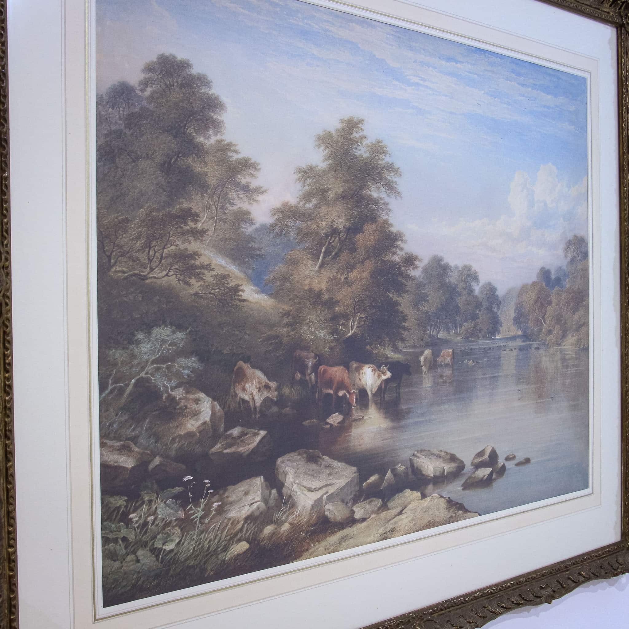 Charles Frederick Buckley Landscape Watercolour