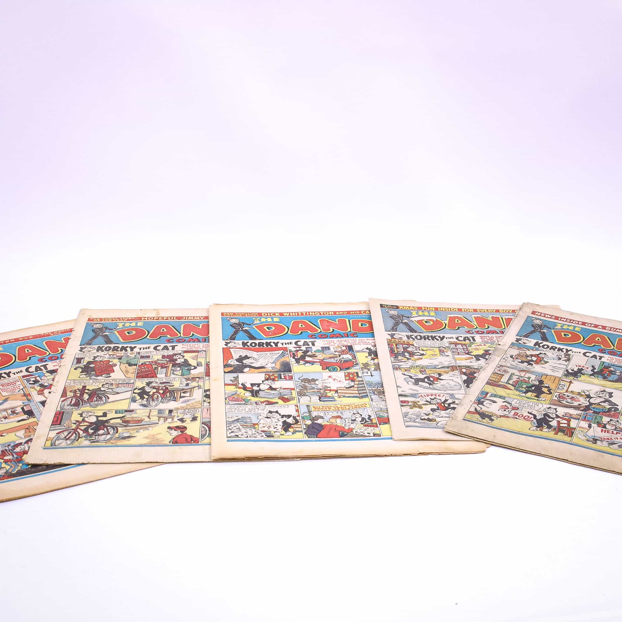 5 Original Dandy Comics