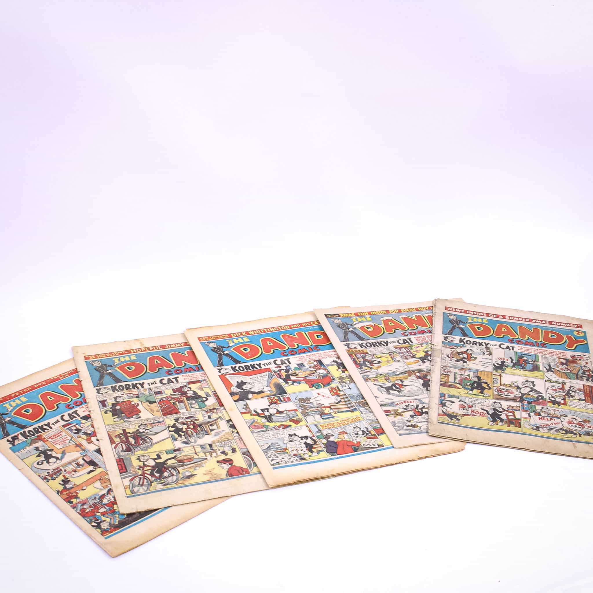 5 Original Dandy Comics