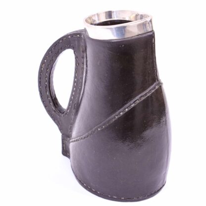 Royal Doulton Silver Rimmed Black Jack Jug
