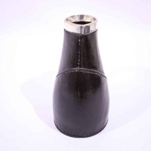Royal Doulton Silver Rimmed Black Jack Jug