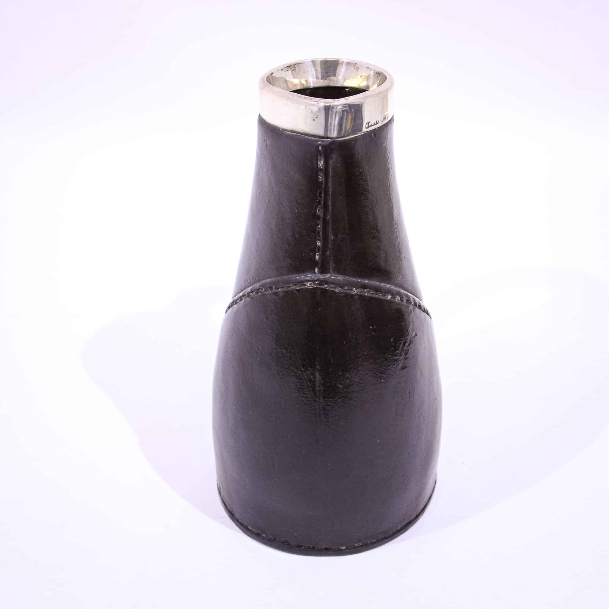 Royal Doulton Silver Rimmed Black Jack Jug