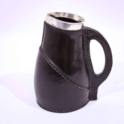 Royal Doulton Silver Rimmed Black Jack Jug - Image 2