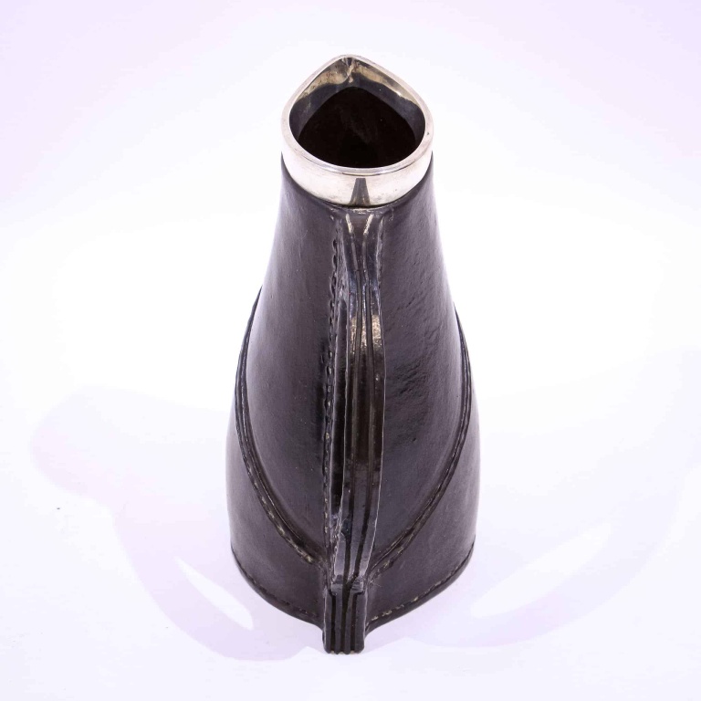 Royal Doulton Silver Rimmed Black Jack Jug - Image 3