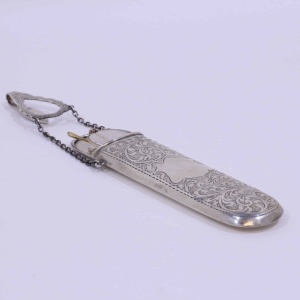Silver Spectacle Chatelaine Case