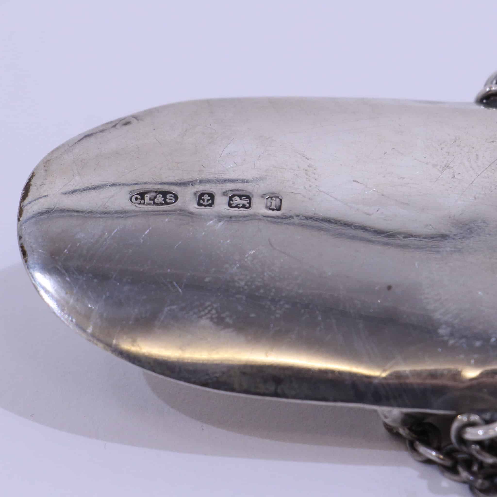 Silver Spectacle Chatelaine Case