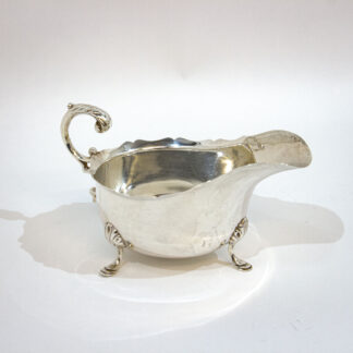 Victorian Silver Sauce Boat
