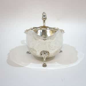 Victorian Silver Sauce Boat