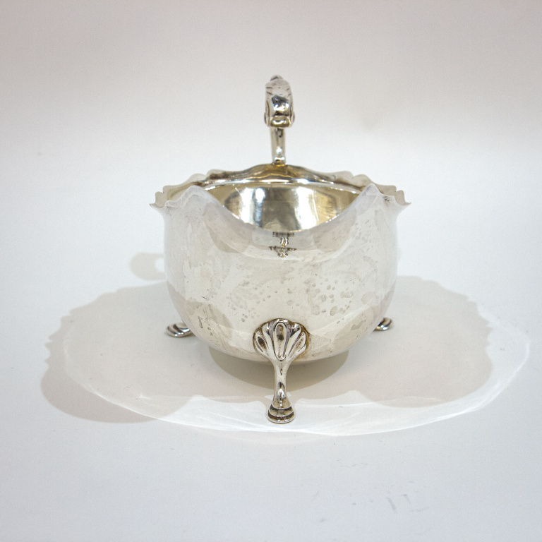 Victorian Silver Sauce Boat - Image 2